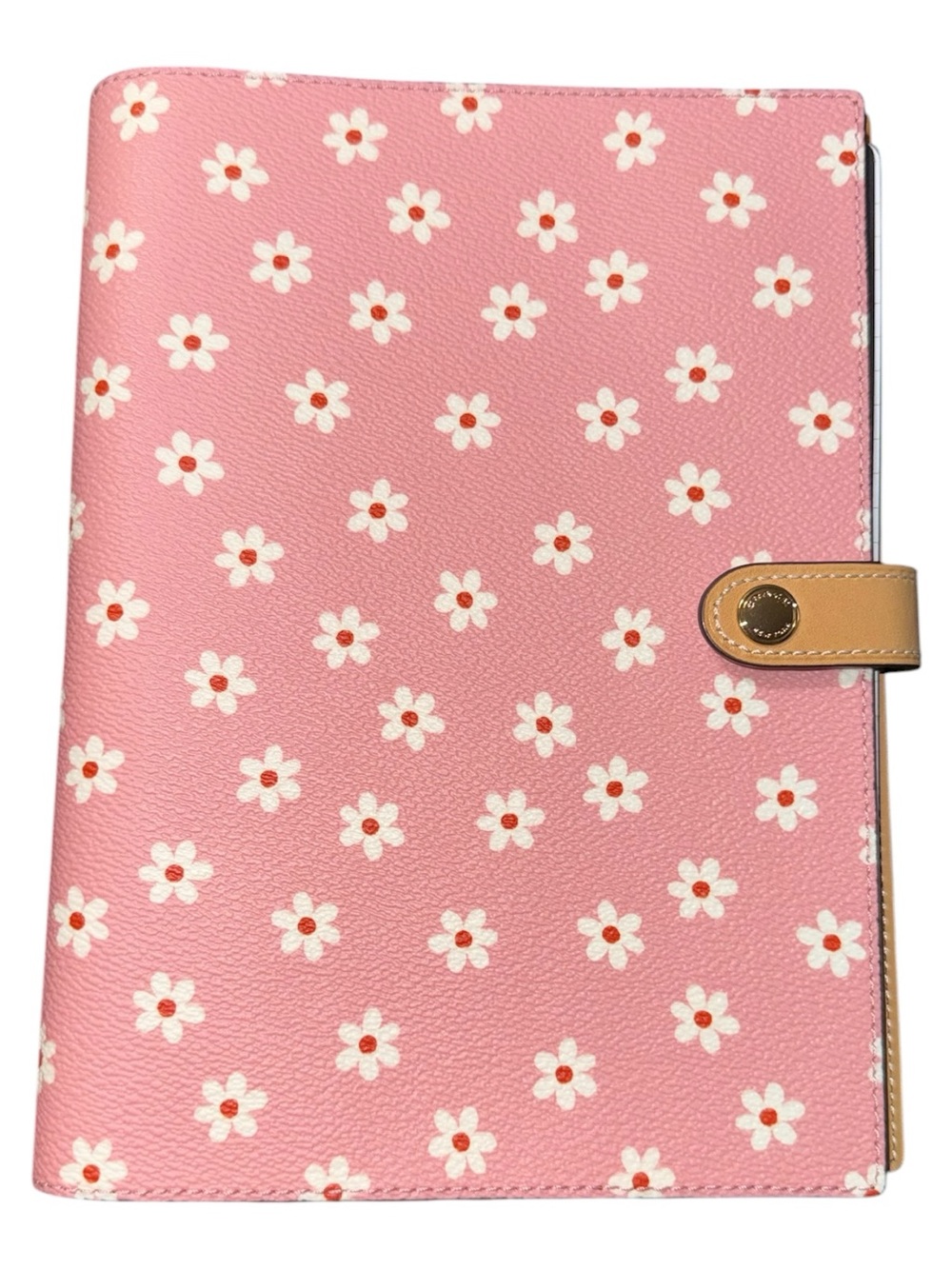 Coach Pink Floral Notebook